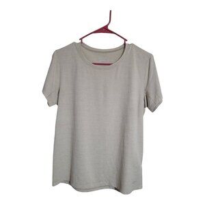 Arc'teryx Top Women M Beige Taema Crew Athleisure Gorpcore Sportswear Crossfit